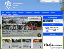 Tablet Screenshot of hic.dk